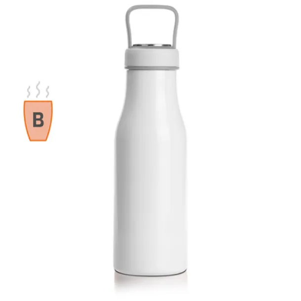  Air Gifts termos boca 485 ml, poklopac sa spremnikom white