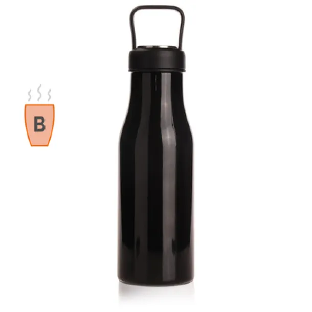  Thermo bottle 485 ml Air Gifts, cap with container black