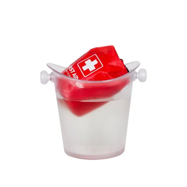  Waterproof first aid kit Air Gifts, 47 el. Crvena