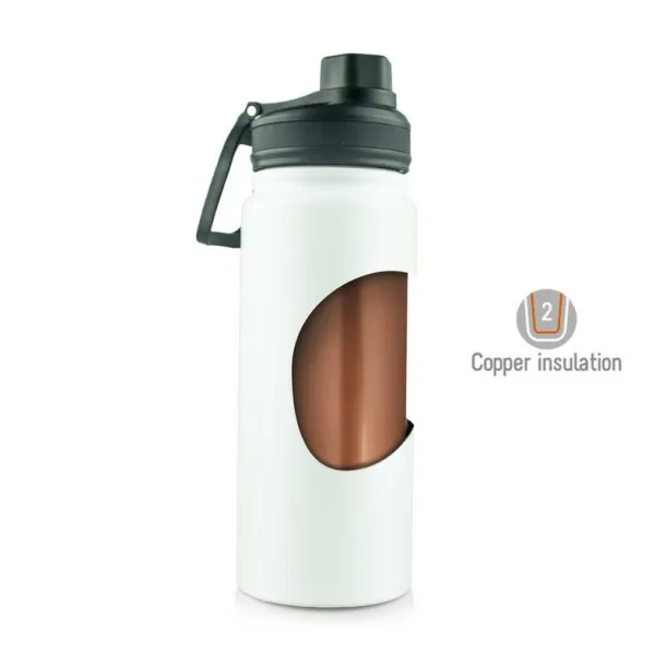  Thermo bottle 585 ml Air Gifts white