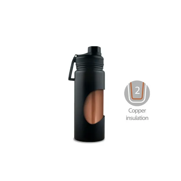  Thermo bottle 585 ml Air Gifts black