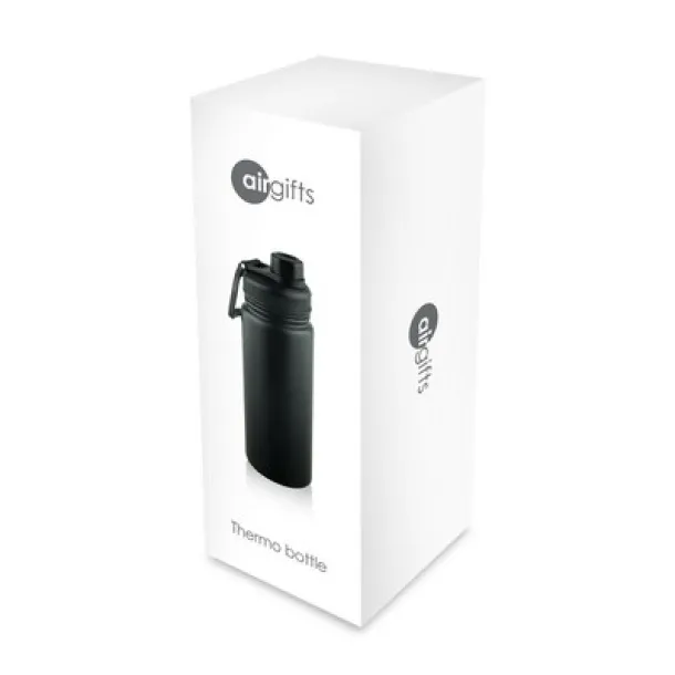  Thermo bottle 585 ml Air Gifts black