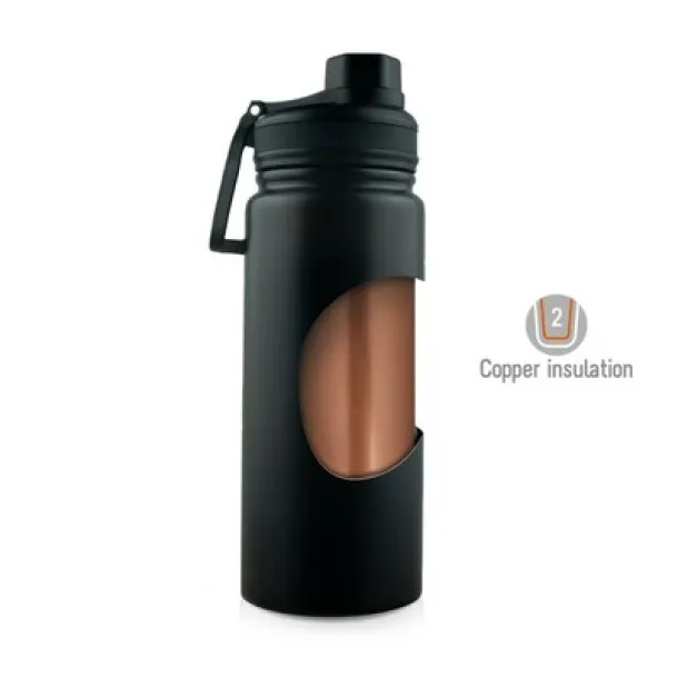  Thermo bottle 585 ml Air Gifts black