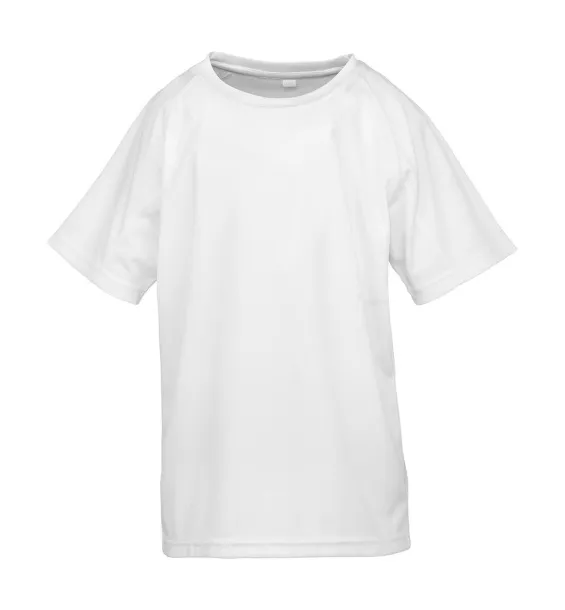  Aircool dječja kratka majica, 130 g/m² - Spiro Bijela