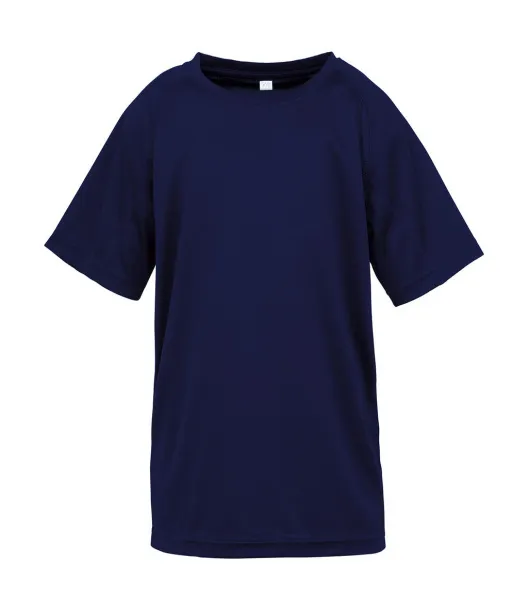  Junior Performance Aircool Tee - Spiro Navy