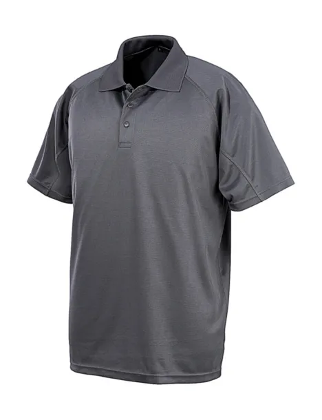  Aircool sportska polo majica, 135 g/m² - Spiro Siva