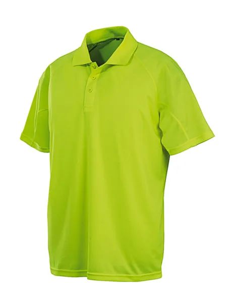  Aircool sportska polo majica, 135 g/m² - Spiro Flo Yellow