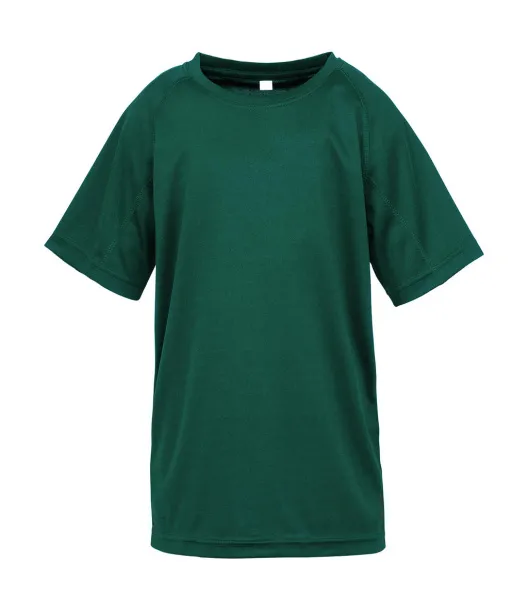  Junior Performance Aircool Tee - Spiro Bottle Green