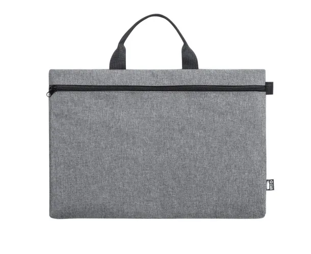 Slidox RPET document bag ash grey