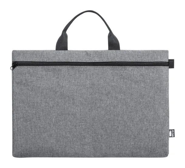 Slidox RPET document bag ash grey