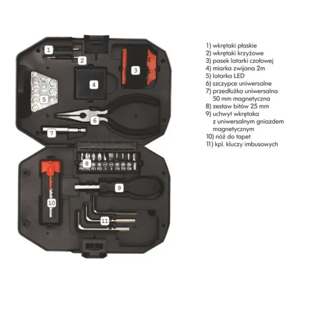 SMART DIY tool set Black