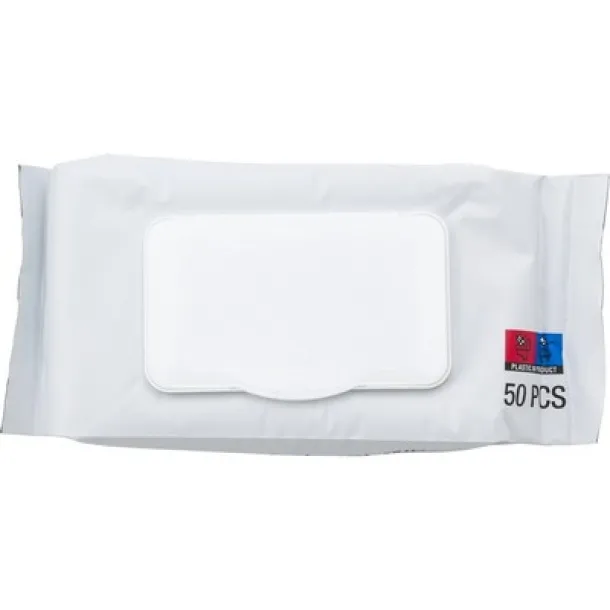  Alcohol wipes, 50 pcs white