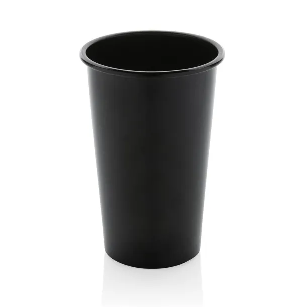  Alo RCS recycled aluminum lightweight cup 450 ml - XD Collection Black 