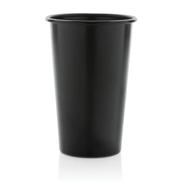  Alo RCS recycled aluminum lightweight cup 450 ml - XD Collection Black 