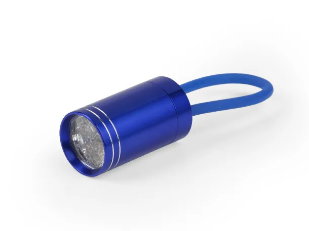 RAVE MAXI aluminium flashlight (6 LED) Blue