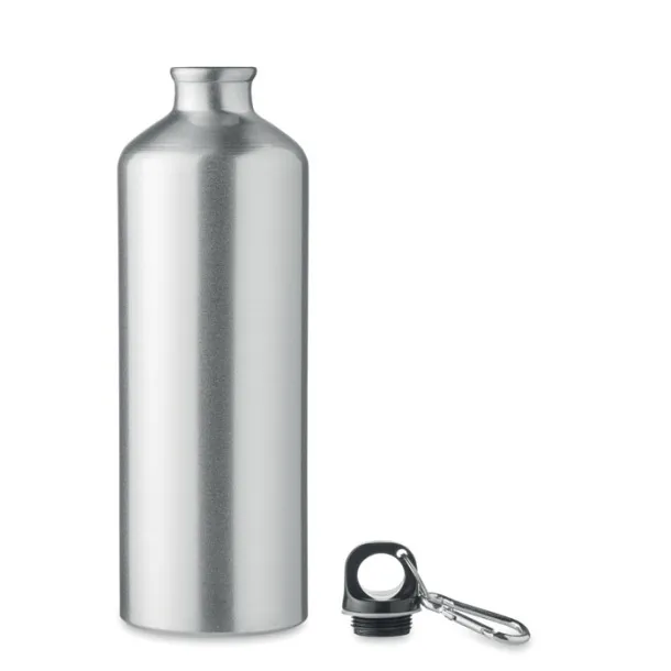 MOSS LARGE Aluminium bottle 1L Matt Silver