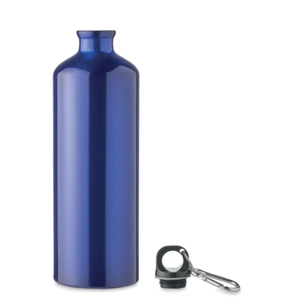 MOSS LARGE Aluminium bottle 1L Blue