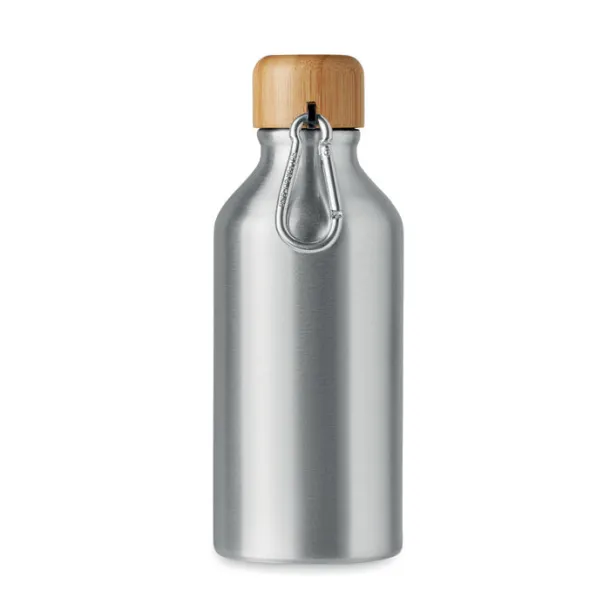 AMEL Aluminium bottle 400 ml Matt Silver