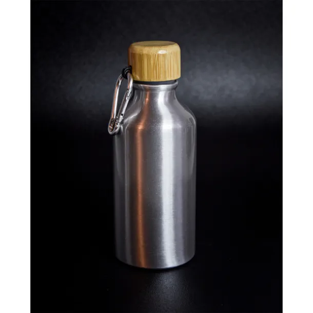 ISLA aluminum bottle 400 ml Silver