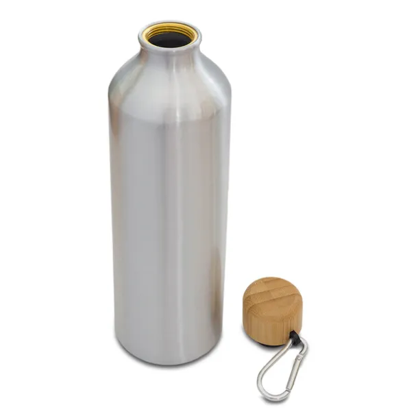 LUQA aluminijska boca, 800 ml Srebrna