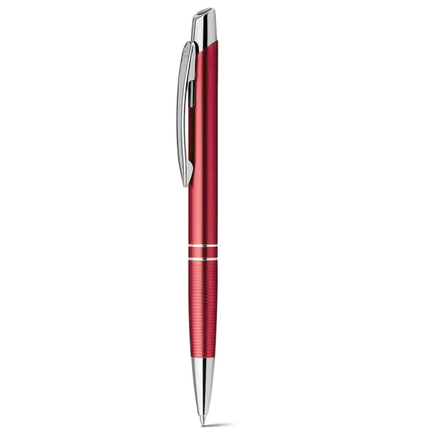 11082 Ball pen in aluminium Burgundy