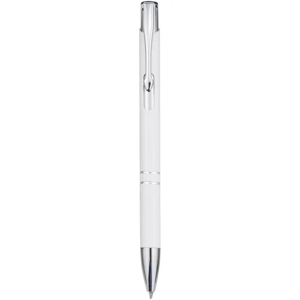 Moneta aluminium click ballpoint pen White