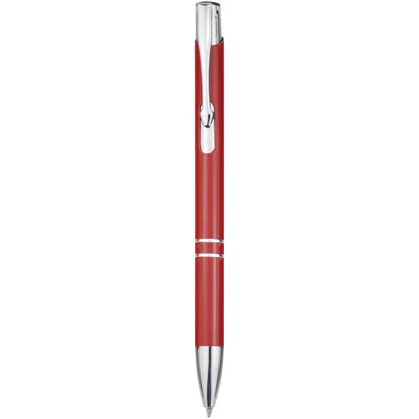 Moneta aluminium click ballpoint pen - Unbranded Red