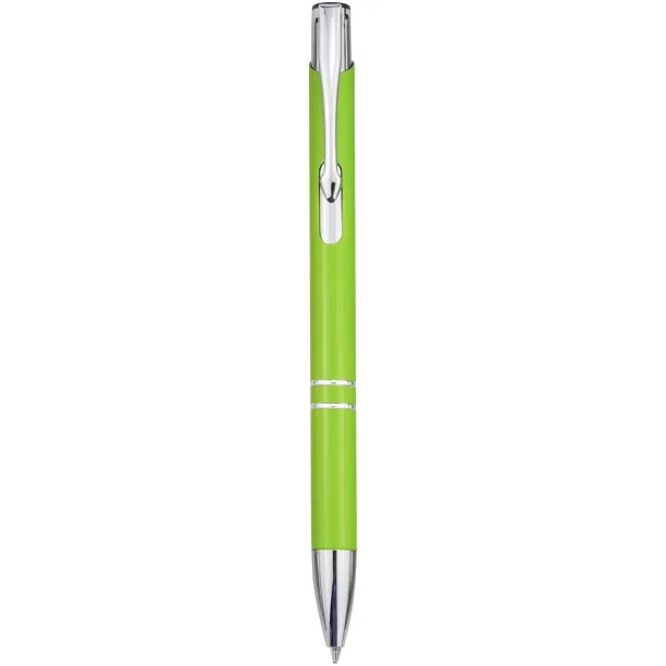 Moneta aluminium click ballpoint pen Lime