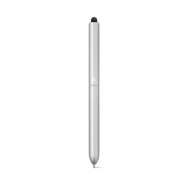 NEO Aluminium ballpoint with twist mechanism Satin silver