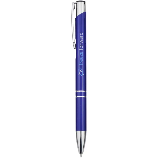 Moneta aluminium click ballpoint pen Royal blue