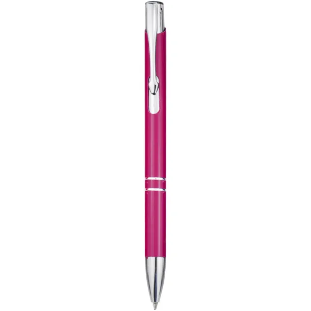 Moneta aluminium click ballpoint pen Magenta