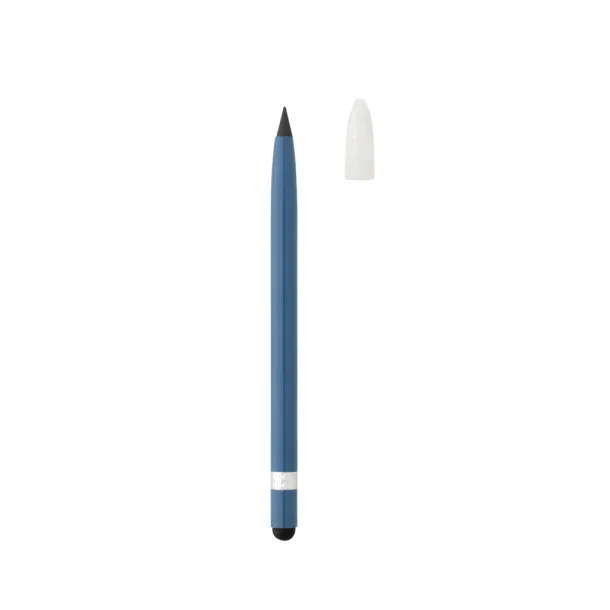  Aluminum inkless pen with eraser - XD Collection blue 