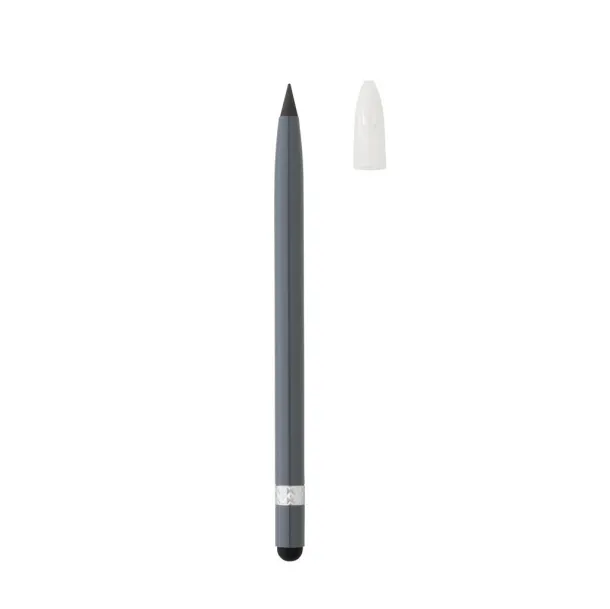  Aluminum inkless pen with eraser - XD Collection Grey 