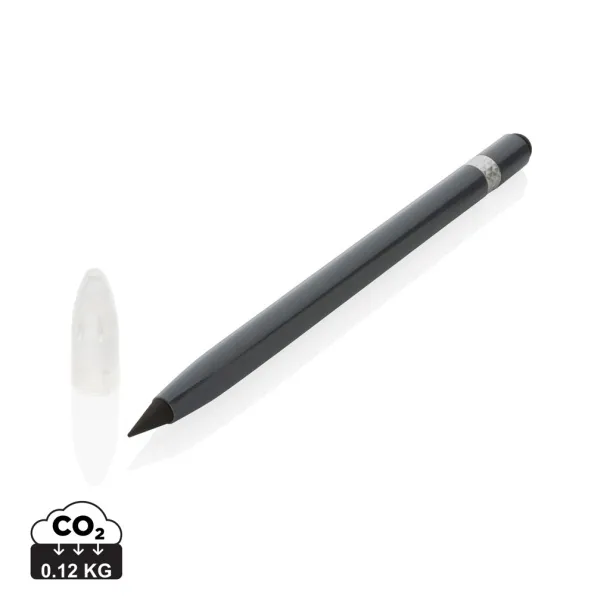  Aluminum inkless pen with eraser - XD Collection Grey 