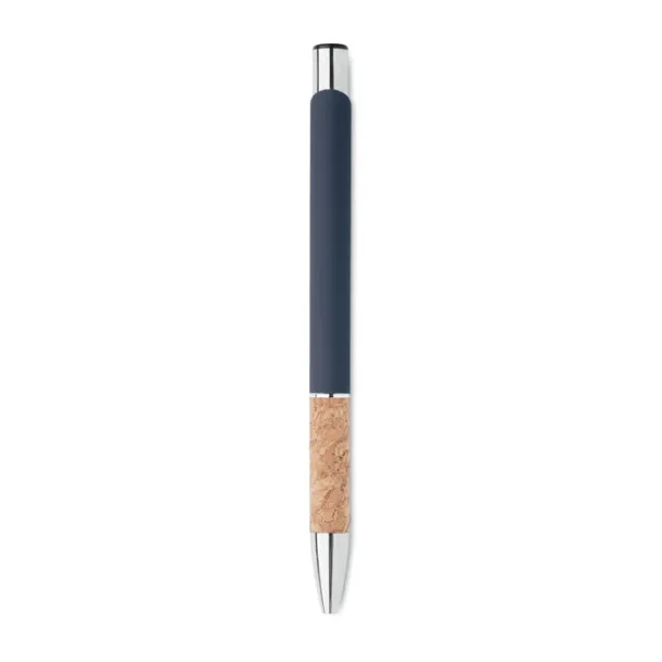 VERIA Push button aluminium pen Blue