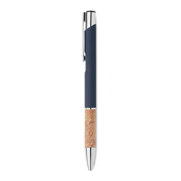 VERIA Push button aluminium pen Blue