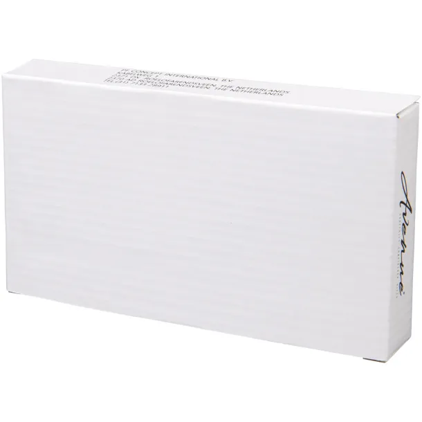 Plate 8000 mAh aluminium power bank Crna