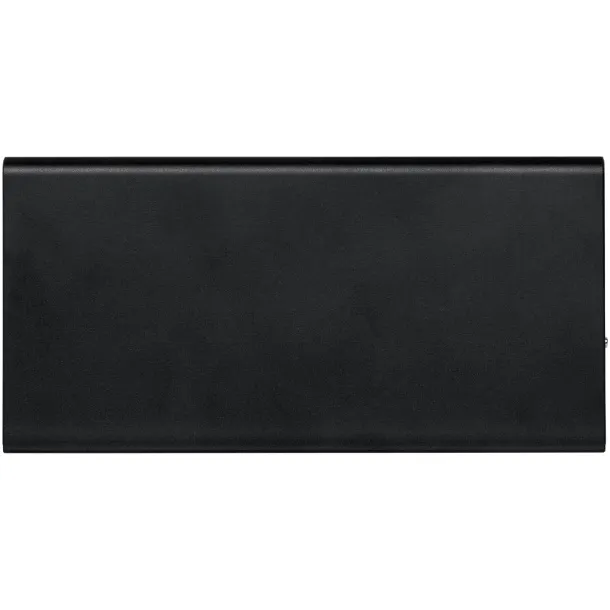 Plate aluminijska prijenosna baterija kapaciteta 8000 mAh Solid black