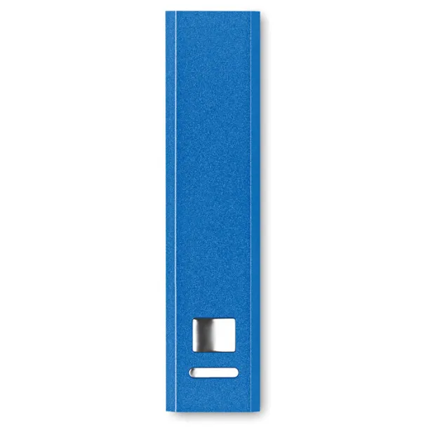 POWERALU Aluminium power bank Royal blue