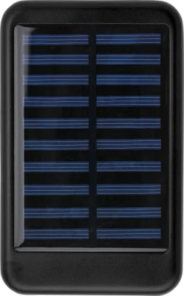  Aluminium solar power bank Drew black