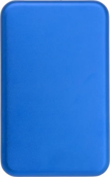  Aluminium solar power bank Drew blue