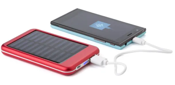  Aluminium solar power bank Drew