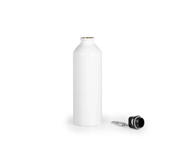 CAMPUS MAXI Aluminum sports bottle White