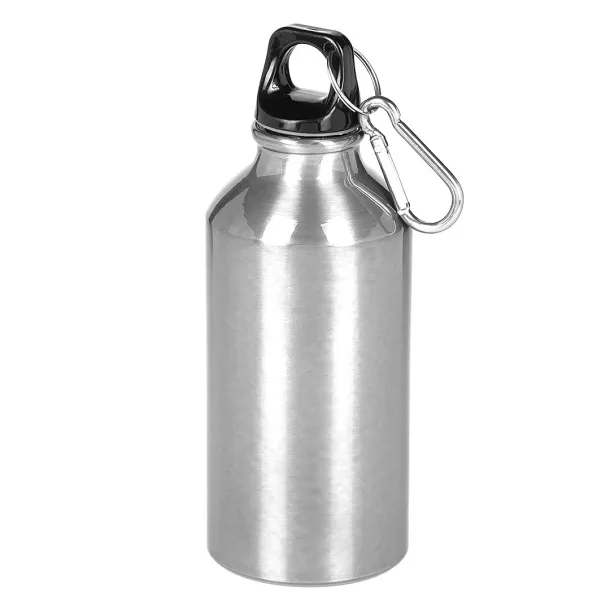 CAMPUS aluminijska sportska boca, 400 ml Srebrna