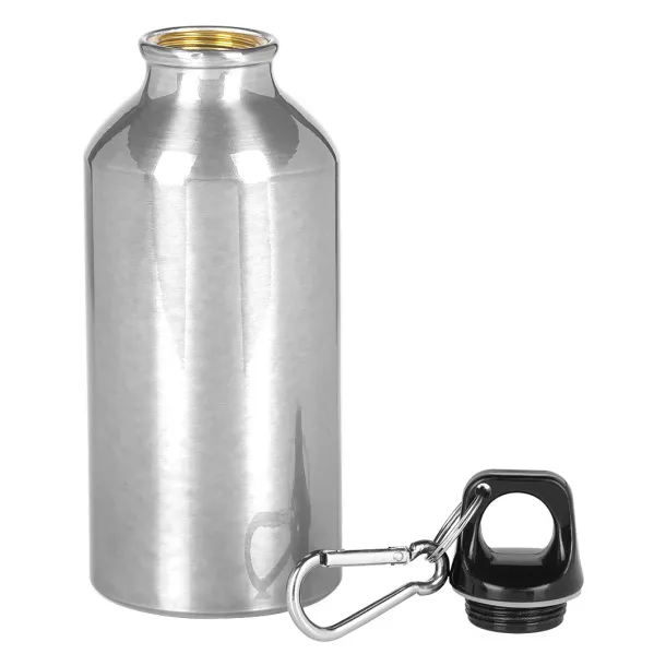 CAMPUS aluminijska sportska boca, 400 ml Srebrna