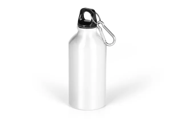 CAMPUS aluminijska sportska boca, 400 ml Bijela