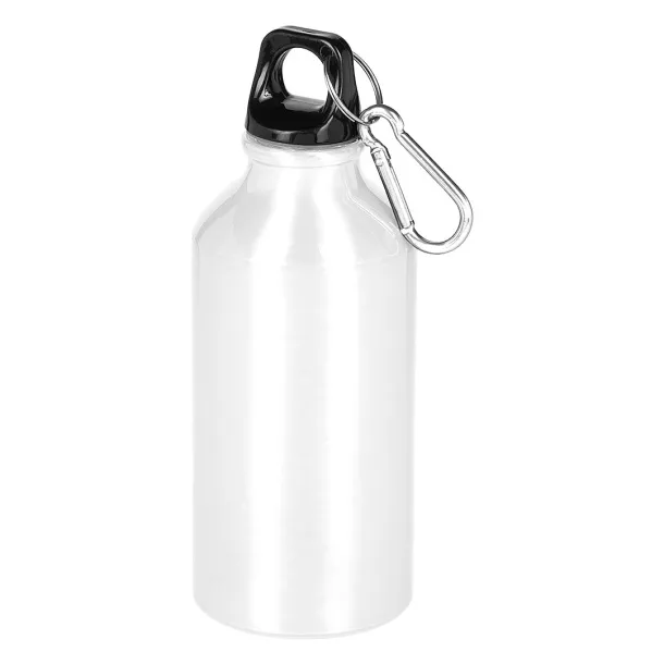 CAMPUS aluminijska sportska boca, 400 ml Bijela
