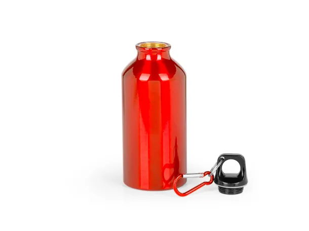 CAMPUS aluminijska sportska boca, 400 ml Crvena