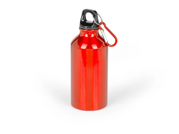 CAMPUS Aluminum sports bottle Red