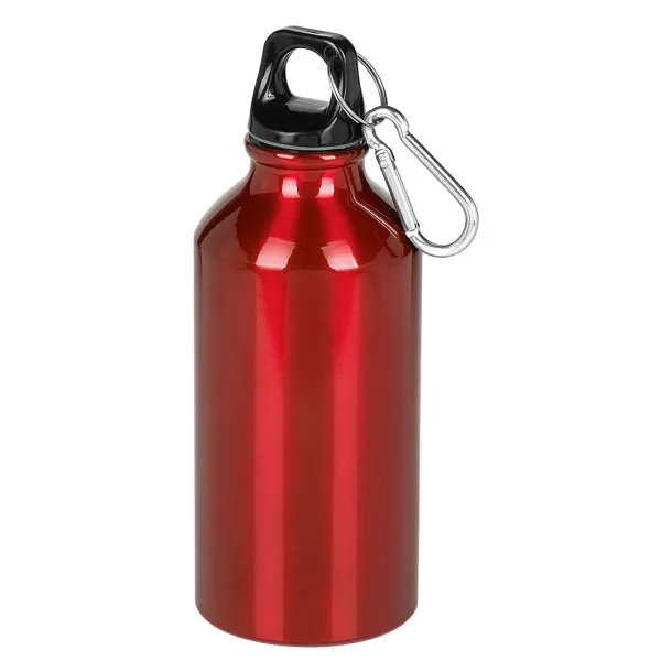 CAMPUS aluminijska sportska boca, 400 ml Crvena
